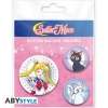 Sailor Moon - Sailor Moon, Luna & Artemis - Zestaw przypinek